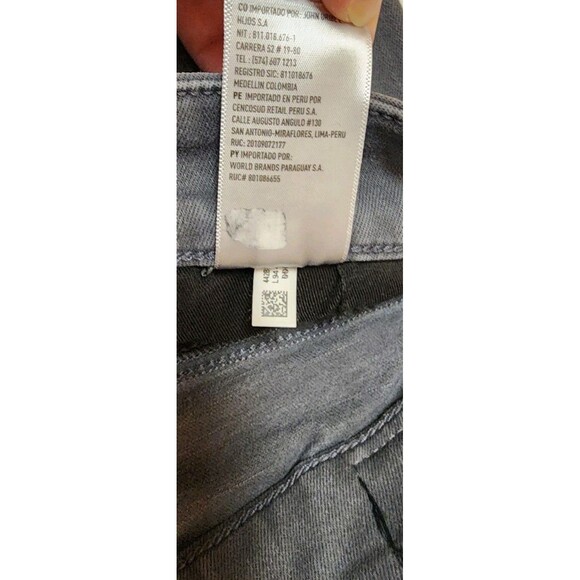 American Eagle Outfitters Next Level Stretch Skinny Jeans 12 Regular Gray Cute - Picture 8 of 12